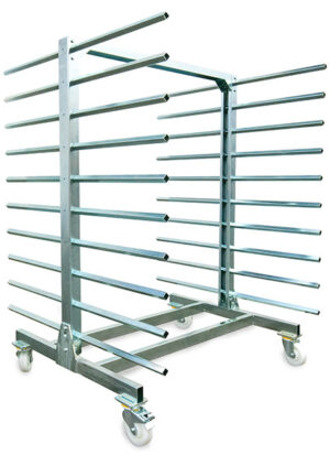 Värvikabiini kuivatuskäru