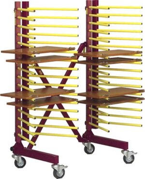 Värvikabiini kuivatuskäru JOWI DABELJU® VV