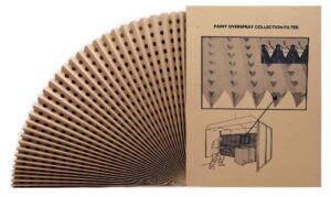 Värvikabiini papplõõtsfilter Monika